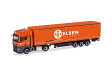 Herpa 321150 - H0 - MAN Gardinen-Sattelzug TGX GX Elsen
